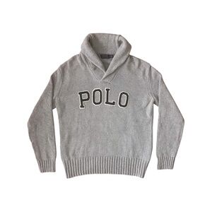 Polo by Ralph Lauren Gray Turtleneck Sweater